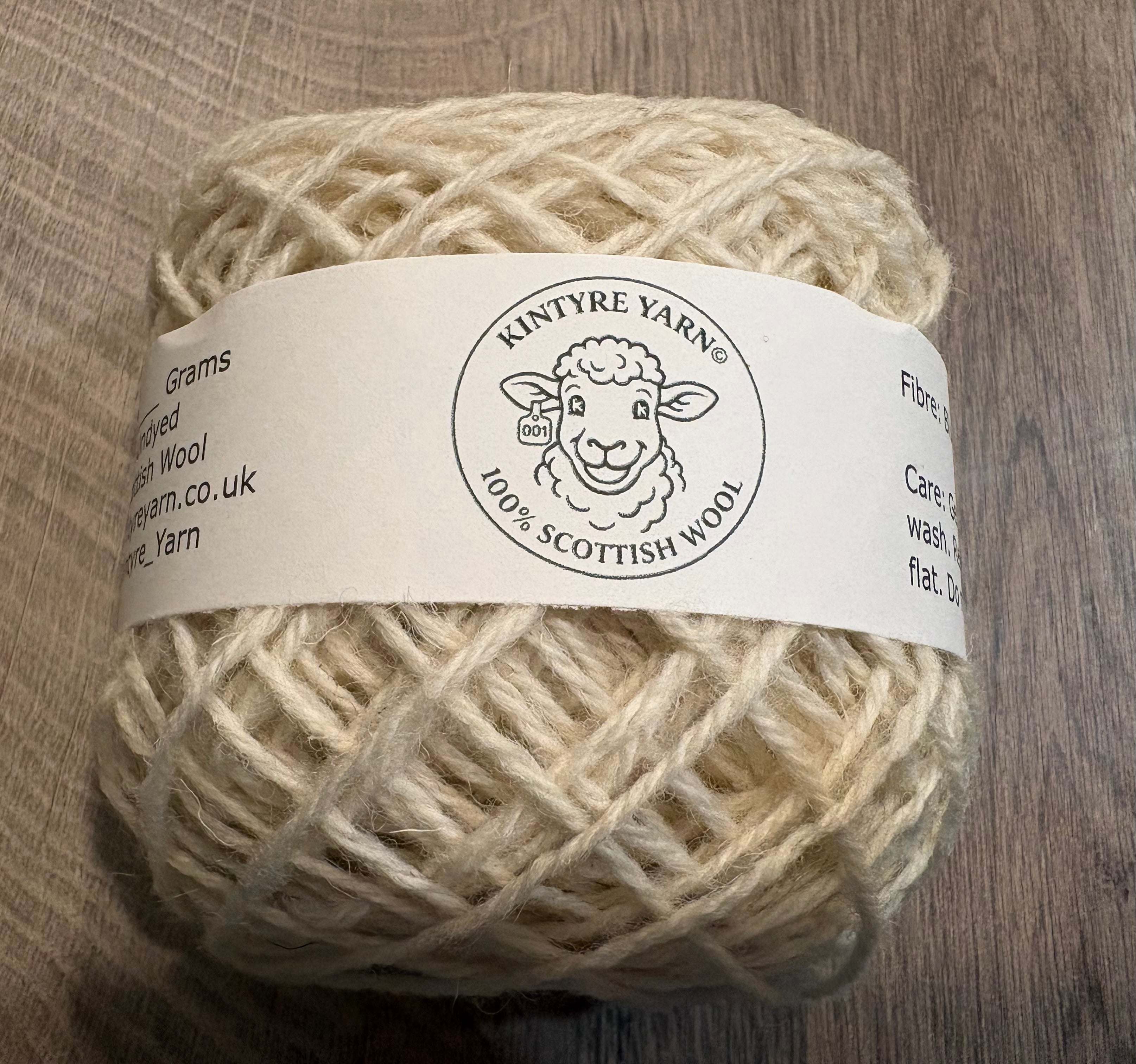 Image of scottish kintyre yarn wool